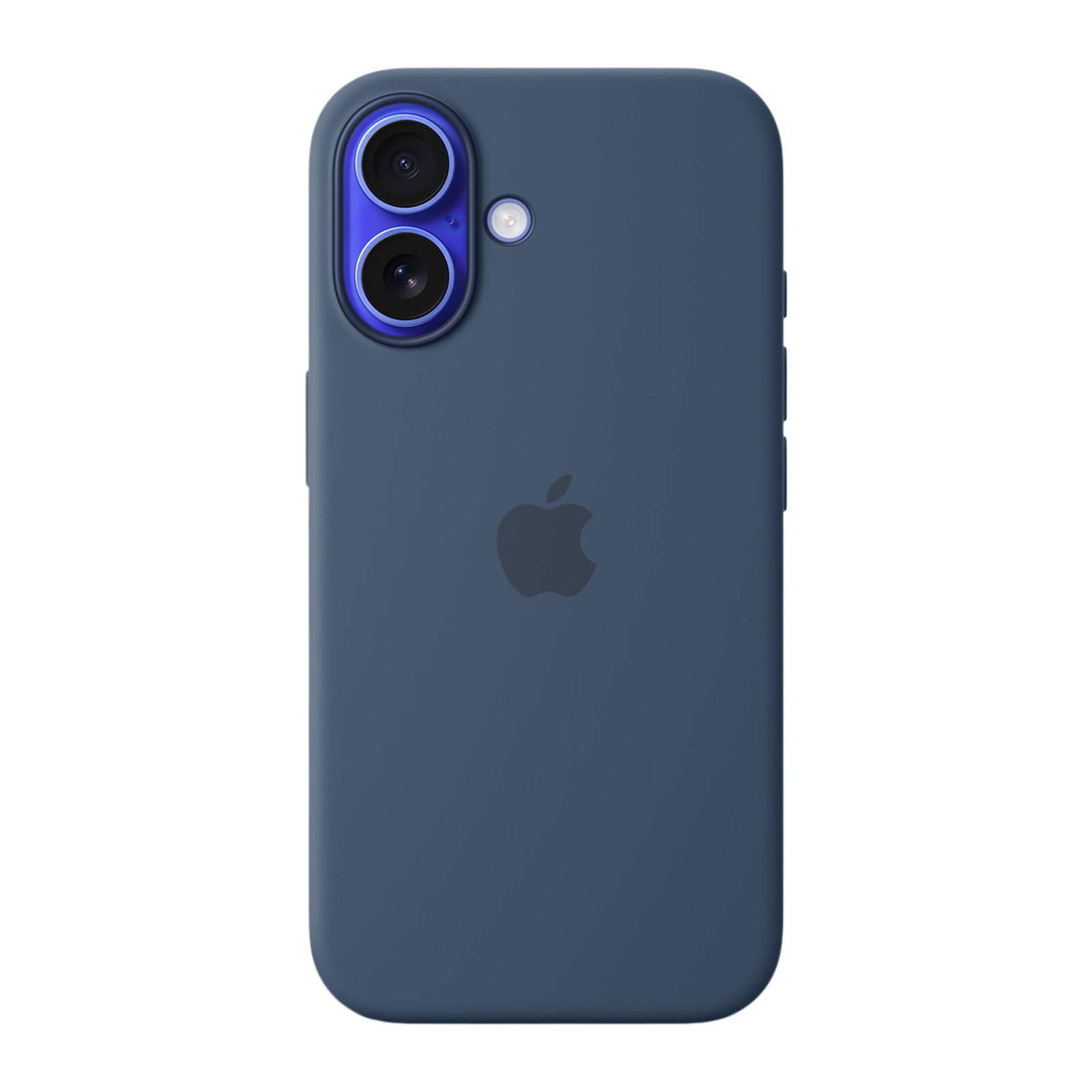 

Apple Soft Silicone Back Cover Apple iPhone 16 (MagSafe Charging Support, Denim)