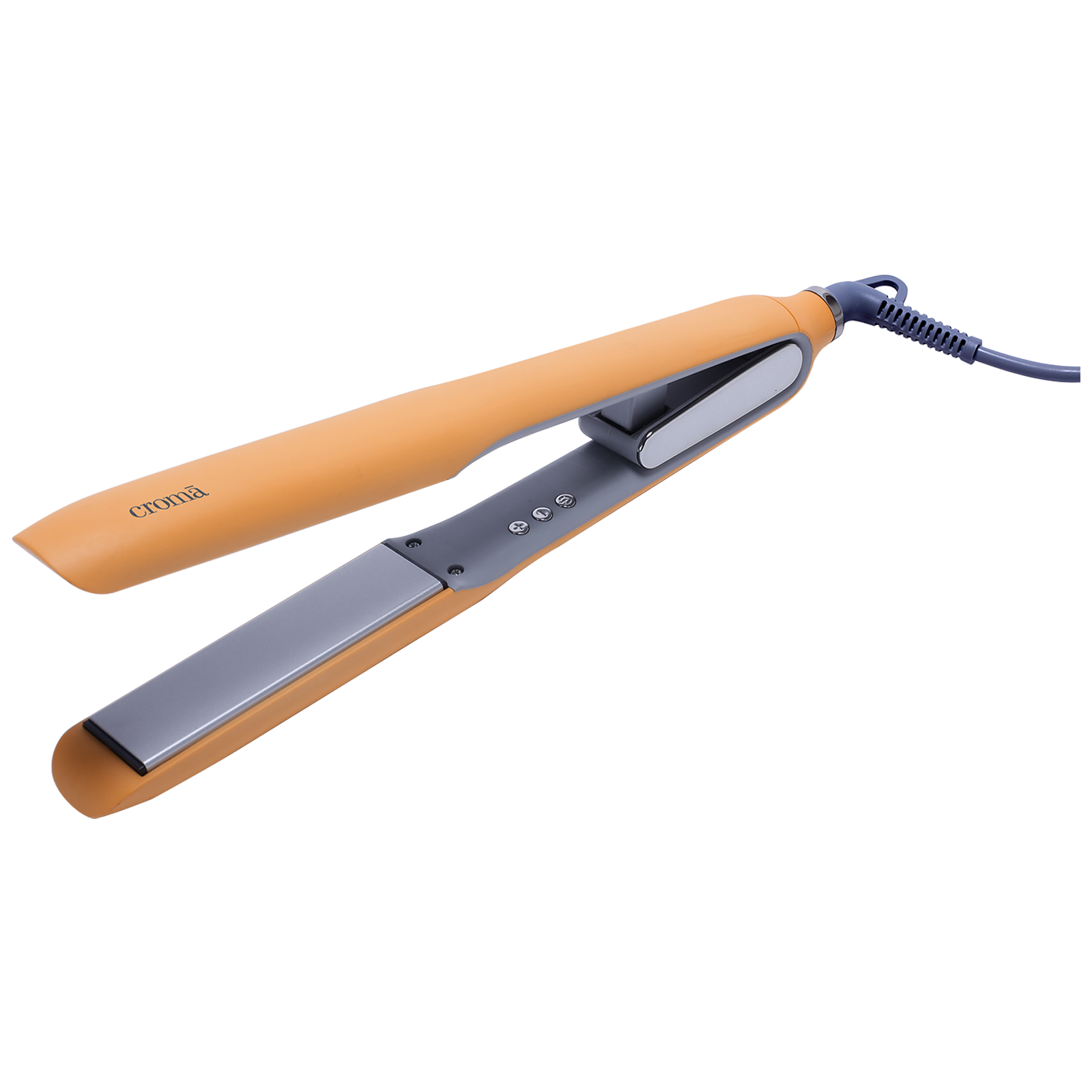 Croma CRSHW60HCA023353 Hair Straightener with Ionic Function (Ceramic Coated Plates, Yellow)