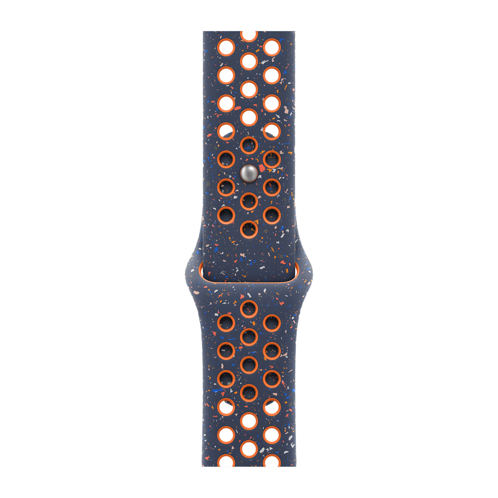 

Apple Nike Aluminium & Fluoroelastomer Sport Band for Apple (44mm / 45mm / 46mm / 49mm, S / M) (Durable & Strong, Blue Flame)