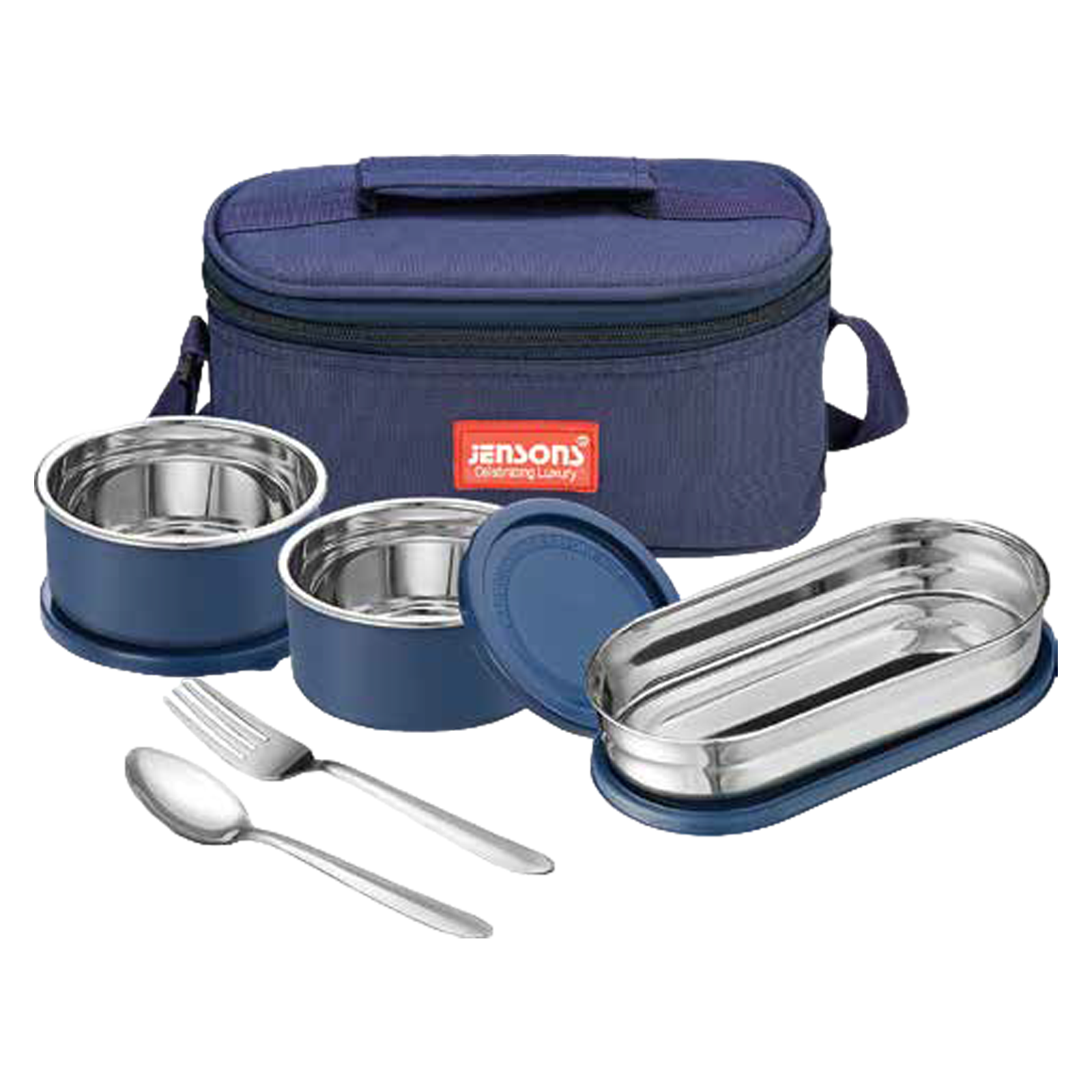 COOKAID CKLBMM3 Lunch Box (Blue)