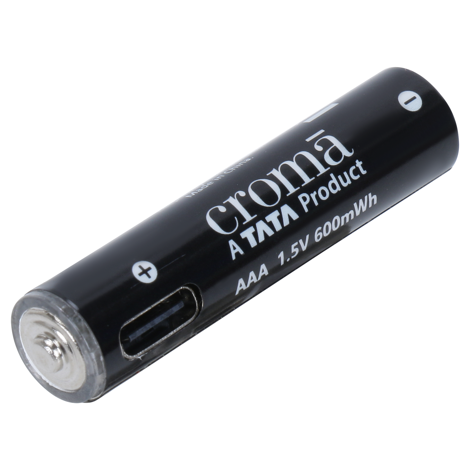

Croma AAA Rechargeable Battery (Pack of 2), Black