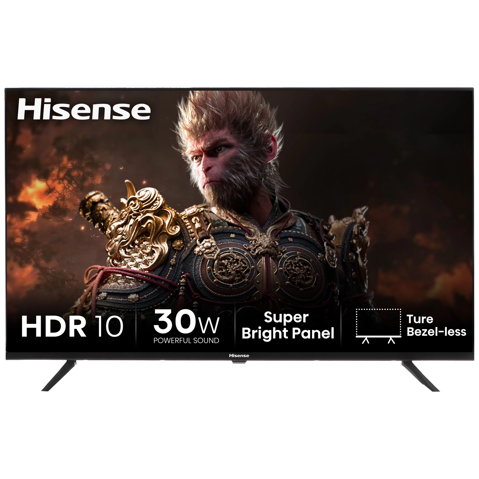 Hisense E43N 80 cm (32 inch) HD Ready LED Smart Google TV with Dolby Audio (2024 model)