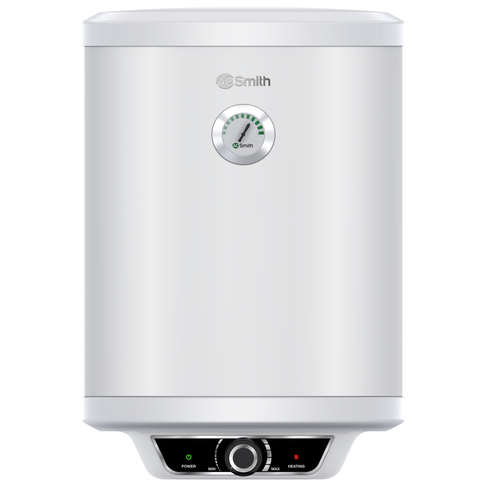 AO Smith Elegance Prime 15 Litre 5 Star Vertical Storage Geyser with Innovative RRID Technology (White Silver)