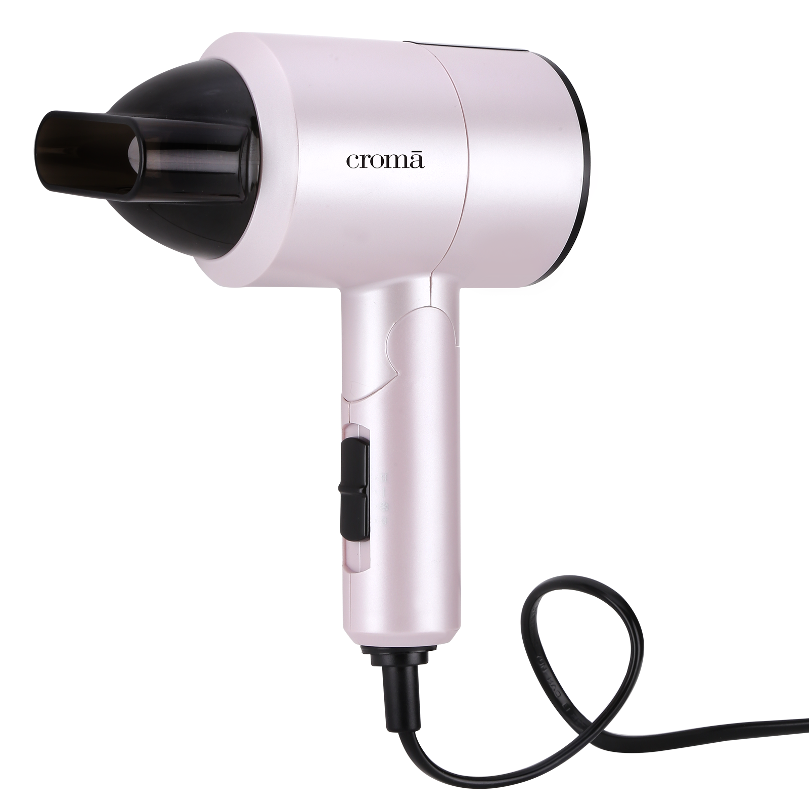 Croma Hair Dryer with 3 Heat Settings & Cool Shot (Overheat Protection, Pink)