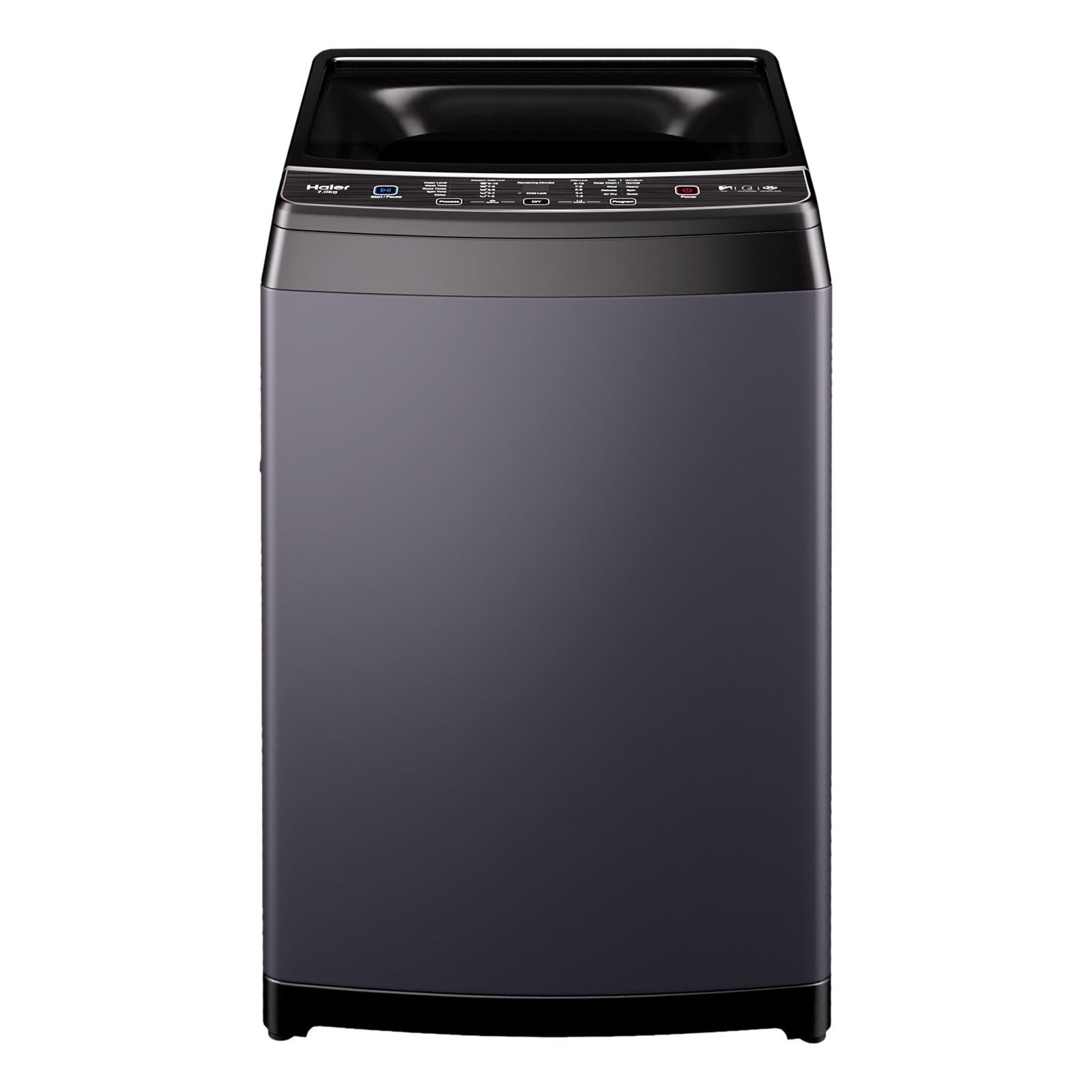 Haier 7 Kg 5 Star Fully Automatic Top Load Washing Machine (826 Series, HWM70-826BKNZ, Effortless Operation, Black)