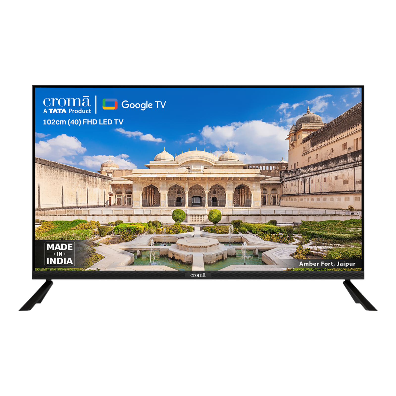 Croma 102 cm (40 inch) Full HD LED Smart Google TV with Dolby Audio ...