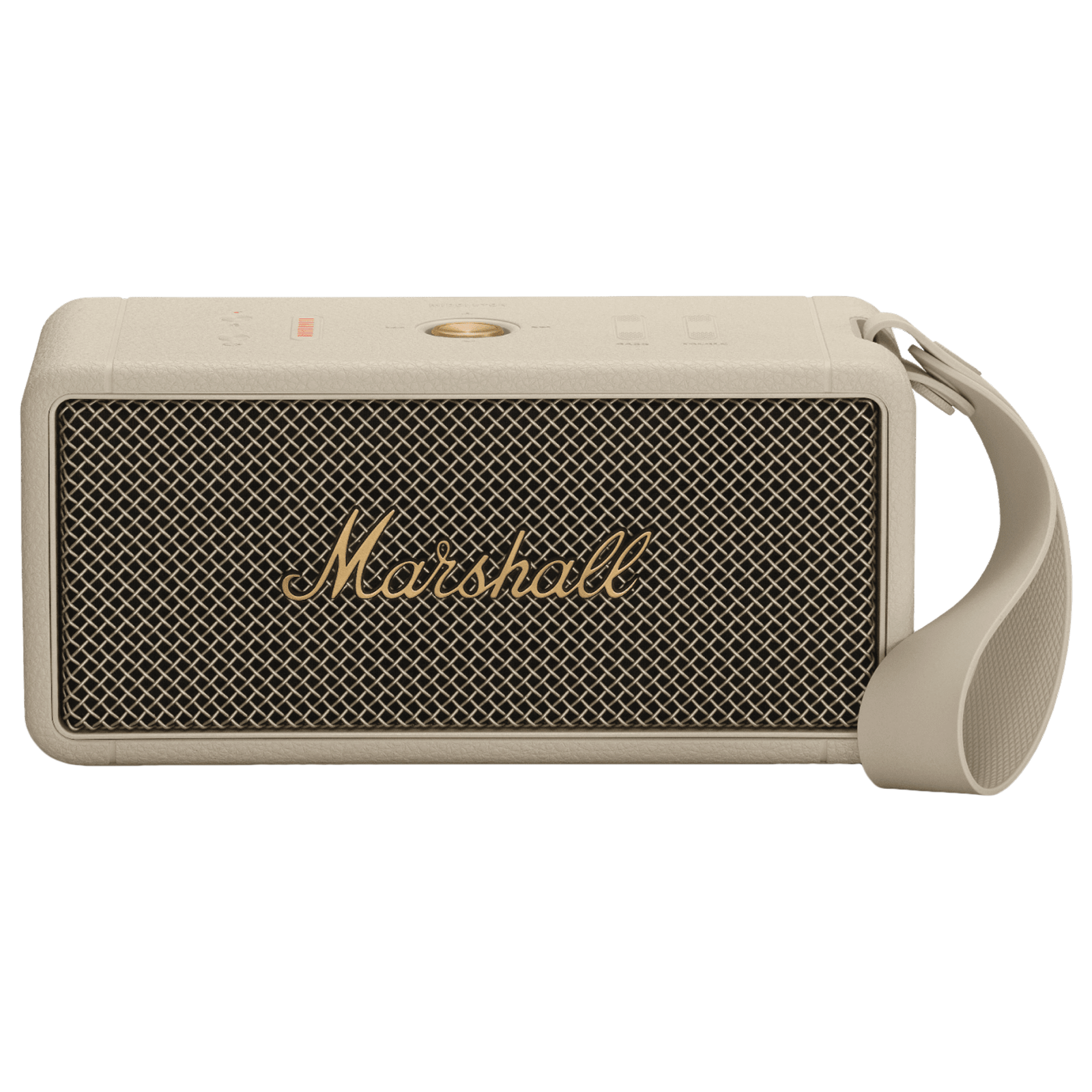 Marshall Middleton Portable Bluetooth Speaker (IP67 Water Resistant, 20 Plus Hours Playtime, Stereo Channel, Cream)