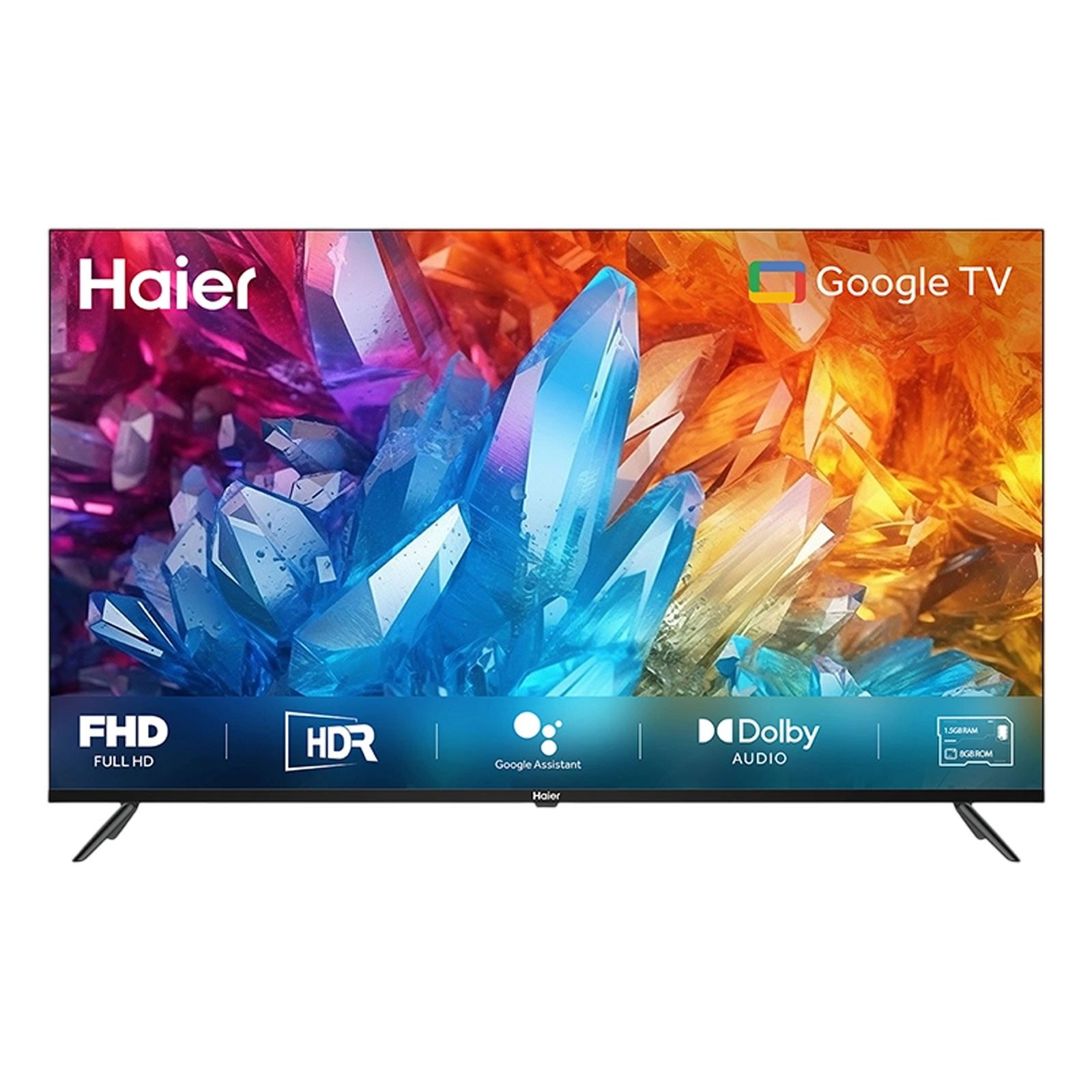 Haier LE43A900UG 108 cm (43 inch) QLED 4K Ultra HD Google TV with Dolby Vision & Dolby Atmos (2024 model)