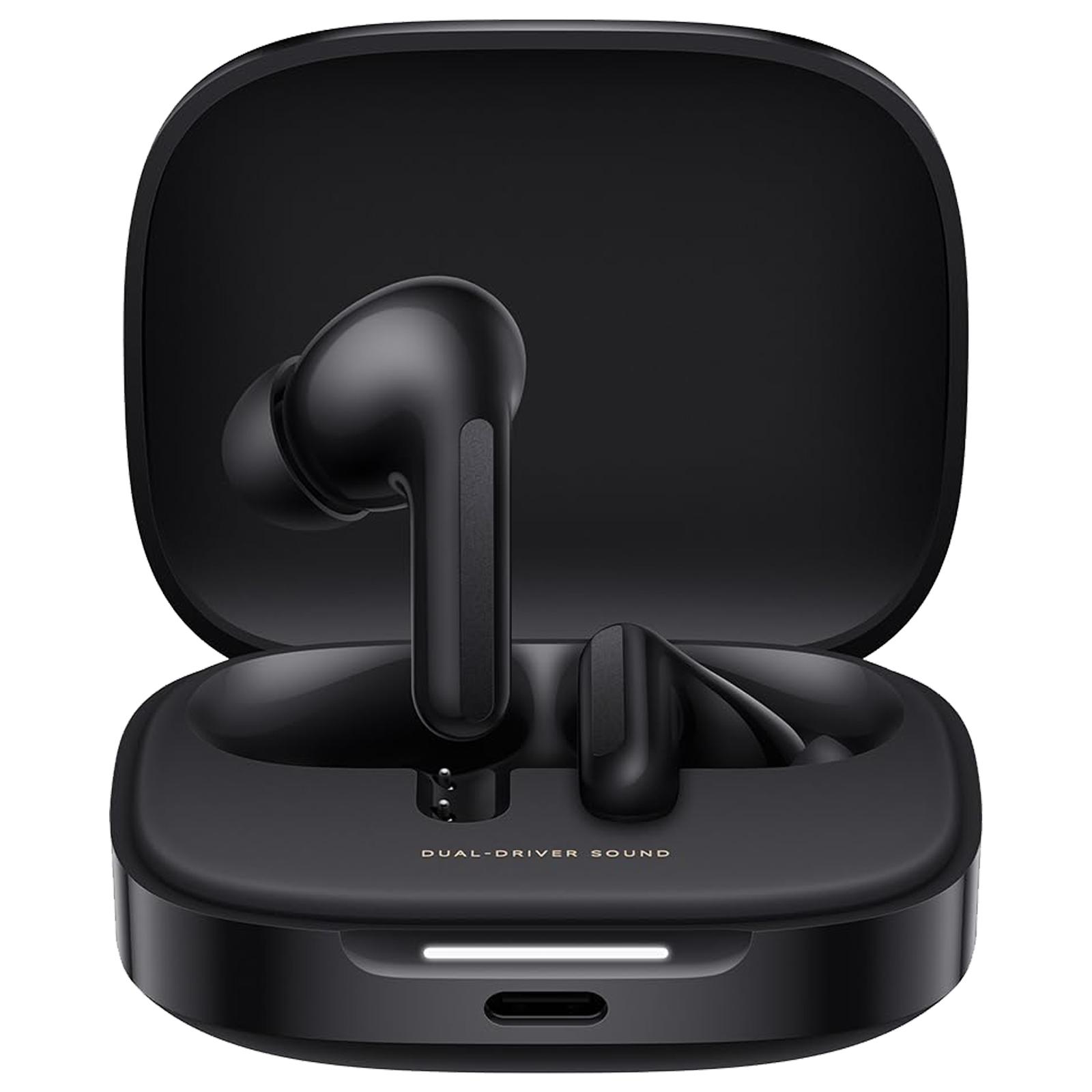 Redmi Buds 6 TWS Earbuds with Hybrid Active Noise Cancellation (IP54 Water Resistant, 42 Hours Playback, Spectre Black)