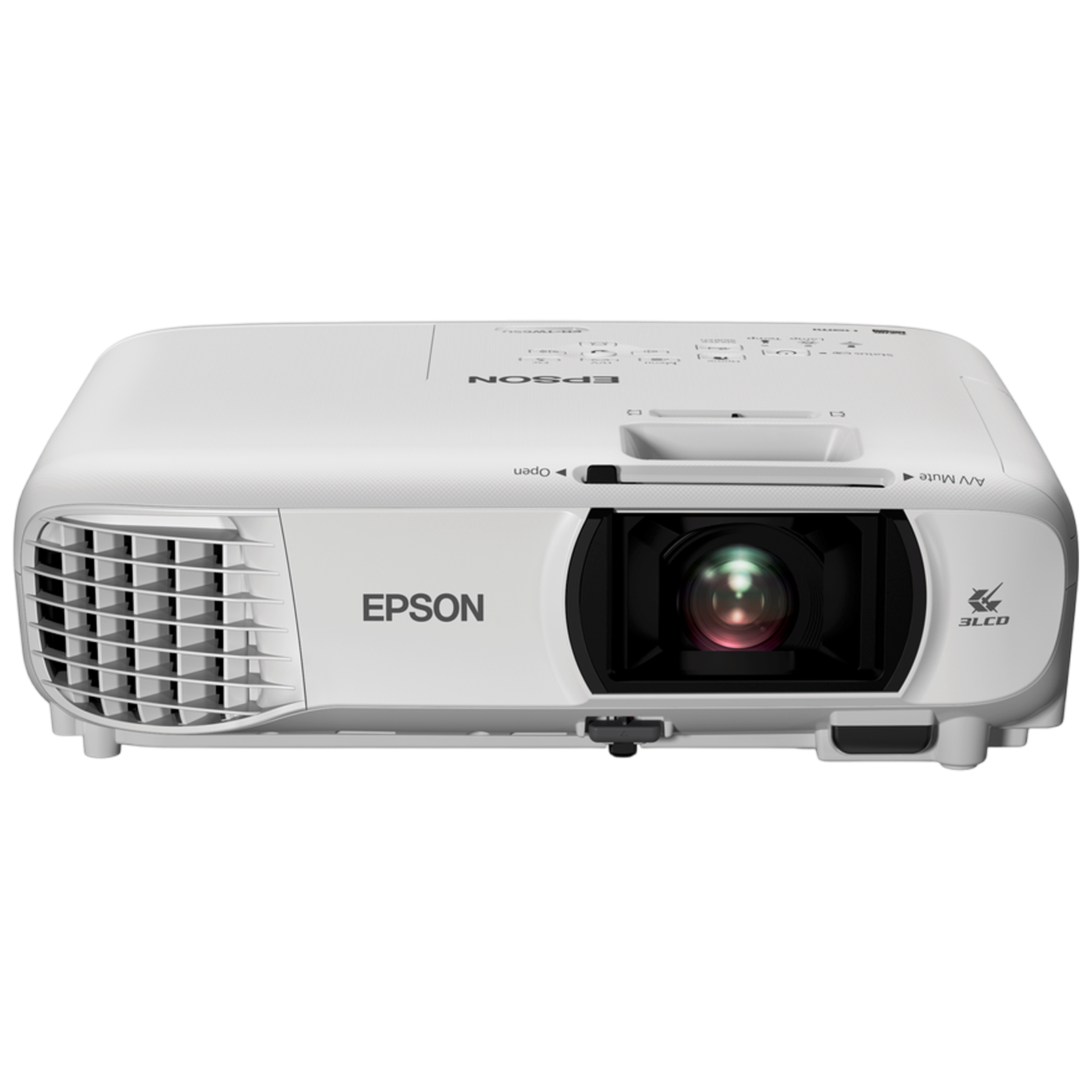 EPSON Full HD LCD Projector (3400 Lumens, WiFi + USB + HDMI + VGA Ports, Split Screen Function, EH TW750, White)