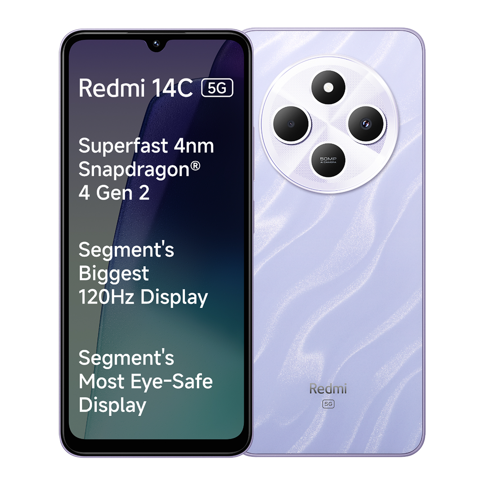 Redmi 14C 5G (4GB RAM, 128GB, Stardust Purple) Redmi 14C 5G (4GB RAM, 128GB, Stardust Purple)