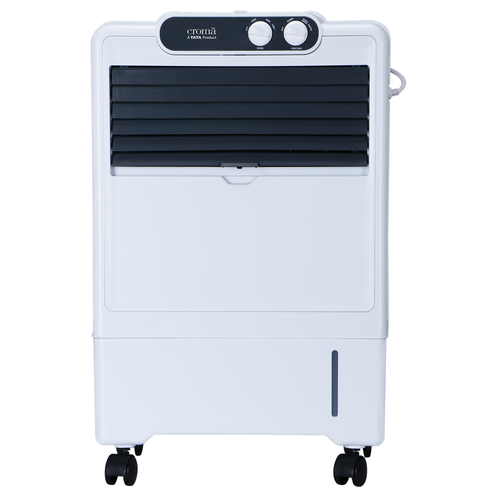 Croma 18 Litres Personal Air Cooler with Inverter Compatible (Anti Bacterial Honey Comb Pads, White)