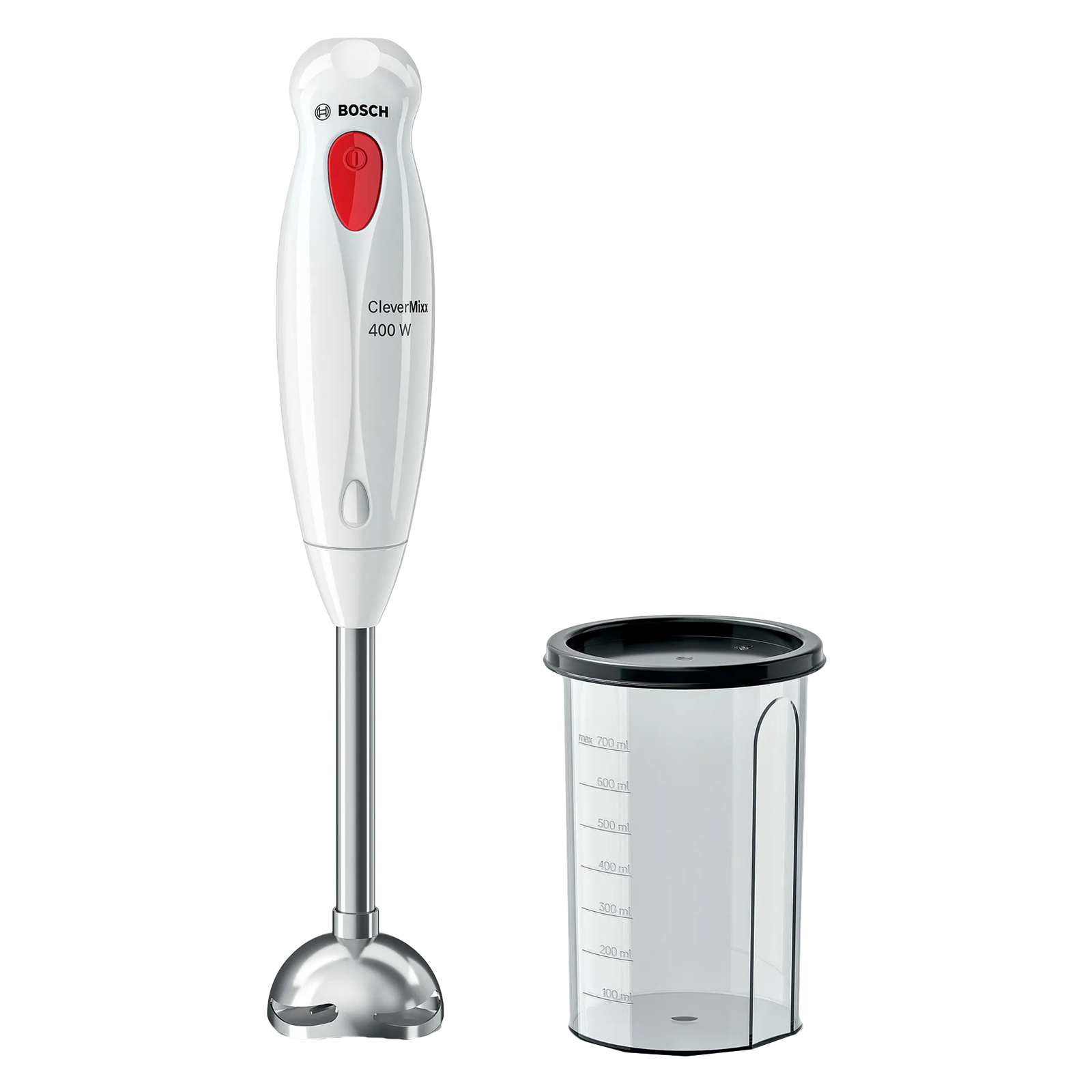BOSCH CleverMixx 400 Watt 1 Speed Hand Blender (Pulse Function, White) BOSCH CleverMixx 400 Watt 1 Speed Hand Blender (Pulse Function, White)