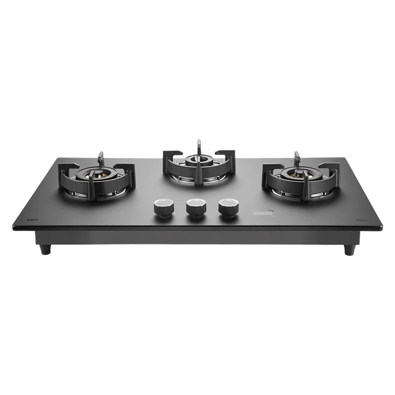 KAFF PRS 783 Tempered Glass Top 3 Burner Automatic Hob (Digital Timer, Black) KAFF PRS 783 Tempered Glass Top 3 Burner Automatic Hob (Digital Timer, Black)