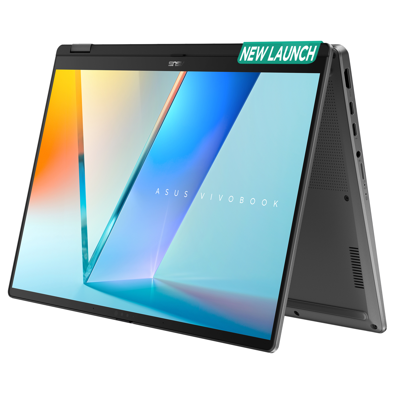 ASUS Vivobook 1 Flip Intel Core Ultra 7 256V Touchscreen 2-in-1 Laptop (16GB, 512GB SSD, Windows 11 Home, 14 inch OLED Display, MS Office Home 2024, Matte Gray, 1.57 KG) ASUS Vivobook 1 Flip Intel Core Ultra 7 256V Touchscreen 2-in-1 Laptop (16GB, 512GB SSD, Windows 11 Home, 14 inch OLED Display, MS Office Home 2024, Matte Gray, 1.57 KG)