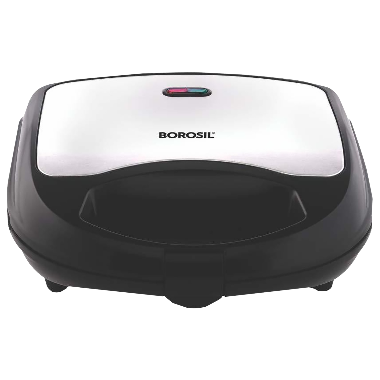 BOROSIL Neo 700W 2 Slice Sandwich Maker with Automatic Temperature Control (Black)