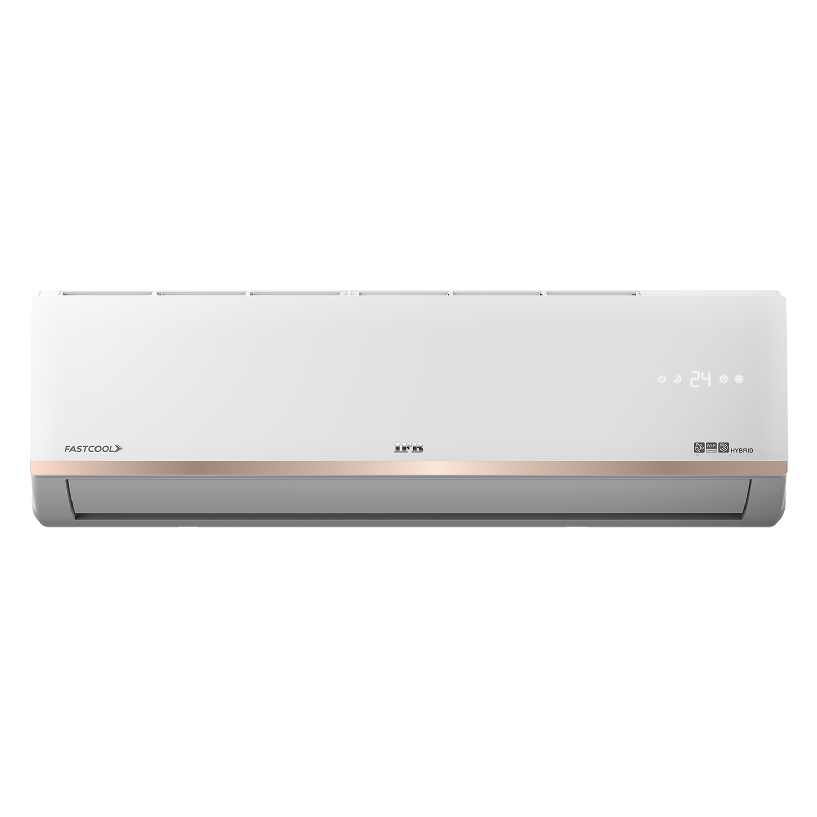 IFB Gold Pro Series 8 in 1 Convertible 1 Ton 5 Star Inverter Split Smart AC with Wi-Fi Supported (Copper Condenser, CI145GN21RGN1) IFB Gold Pro Series 8 in 1 Convertible 1 Ton 5 Star Inverter Split Smart AC with Wi-Fi Supported (Copper Condenser, CI145GN21RGN1)
