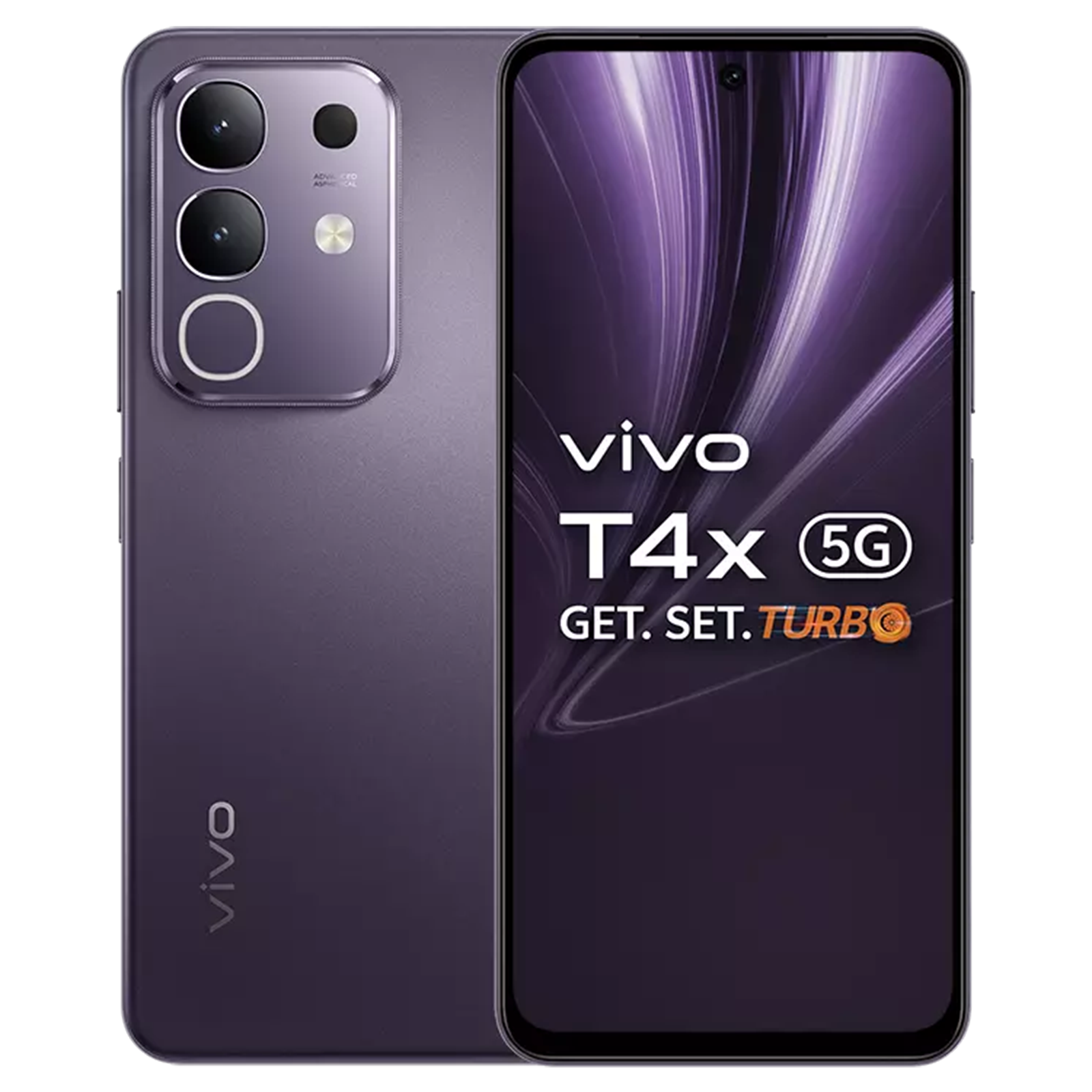 vivo T4x 5G (8GB RAM, 128GB, Pronto Purple)