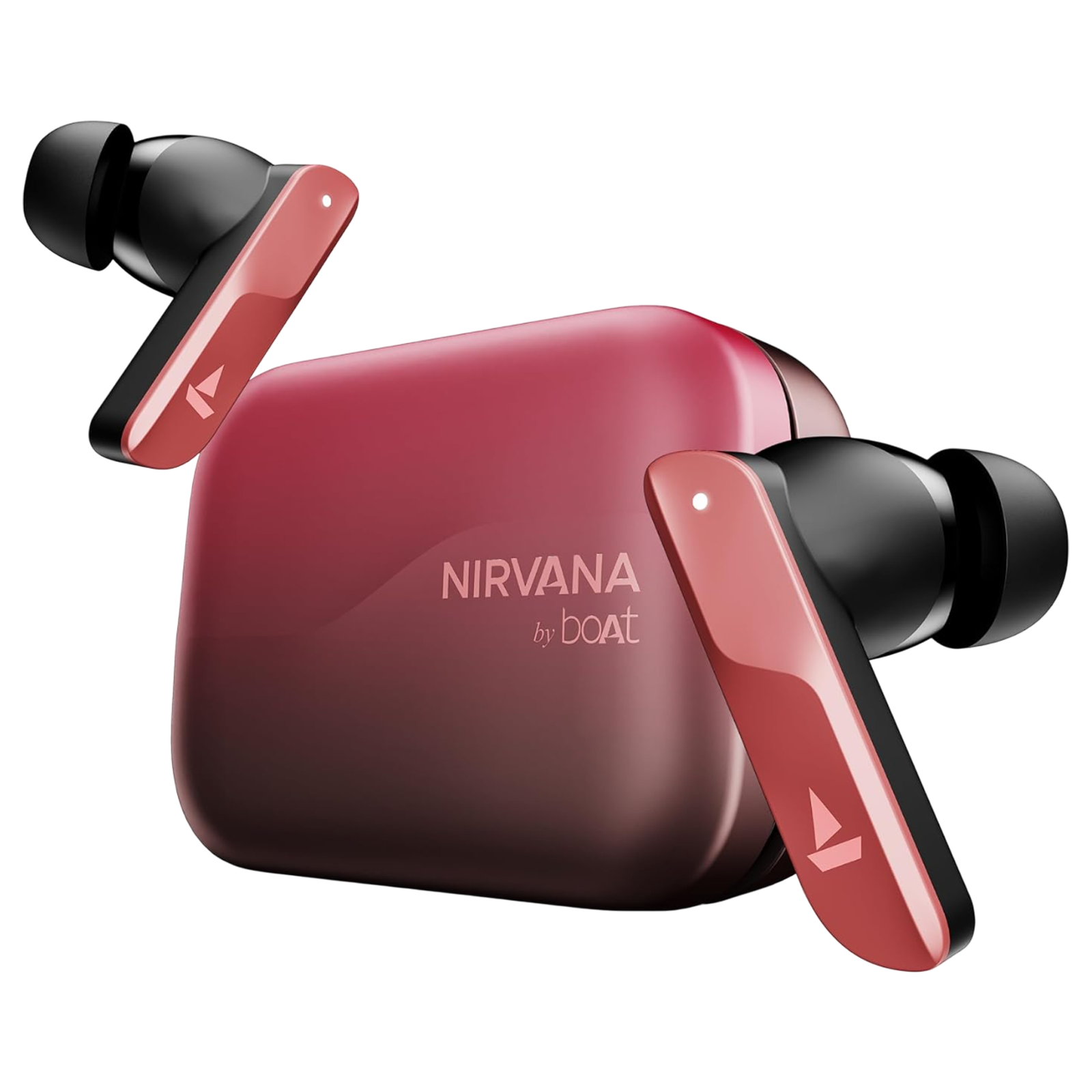 boAt Nirvana X TWS Earbuds with AI Noise Cancellation (IPX5 Water Resistant, Fast Charge, Galactic Red) boAt Nirvana X TWS Earbuds with AI Noise Cancellation (IPX5 Water Resistant, Fast Charge, Galactic Red)