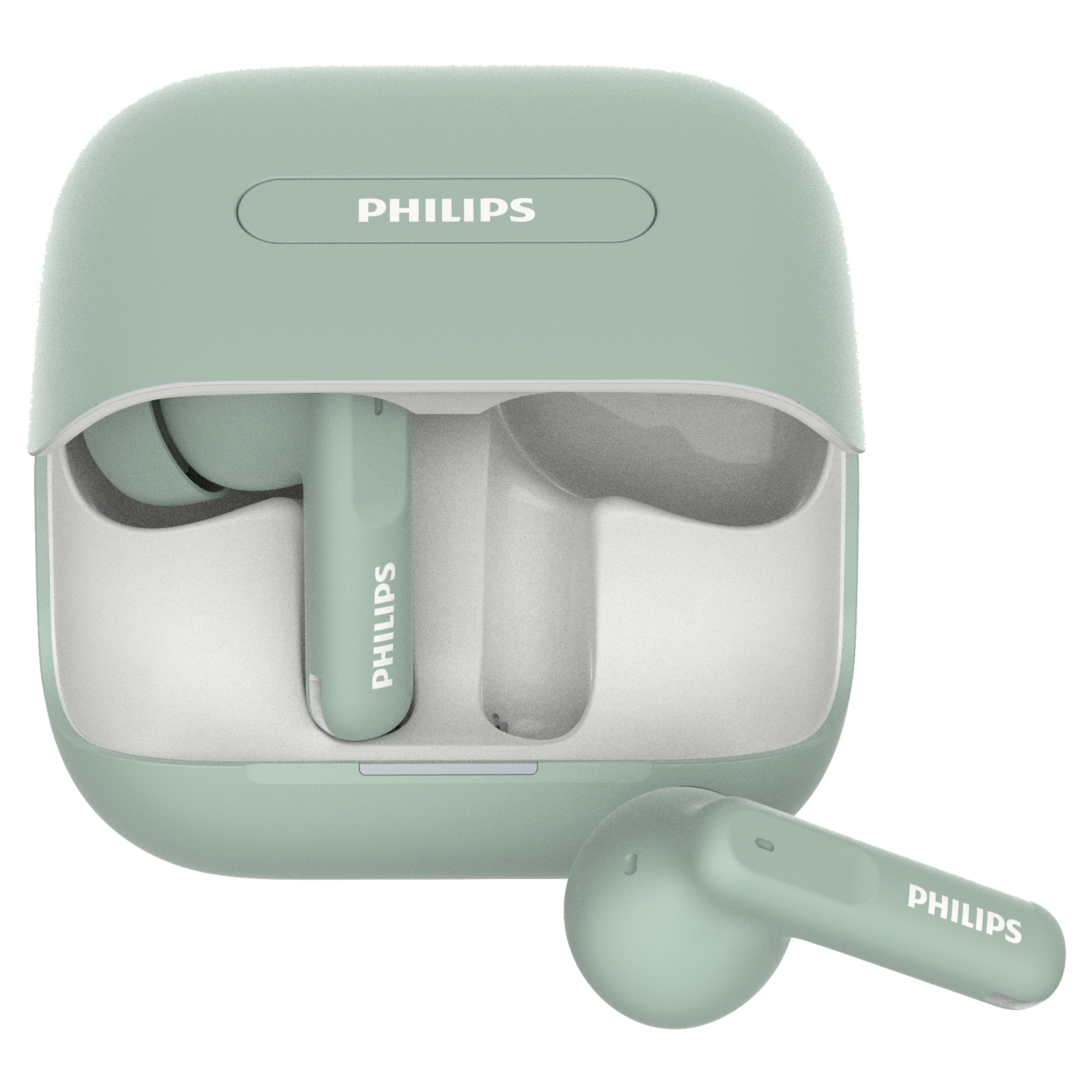 PHILIPS 1000 Series TWS Earbuds with Active Noise Cancellation (50 Hours Playtime, Frosty Green) PHILIPS 1000 Series TWS Earbuds with Active Noise Cancellation (50 Hours Playtime, Frosty Green)