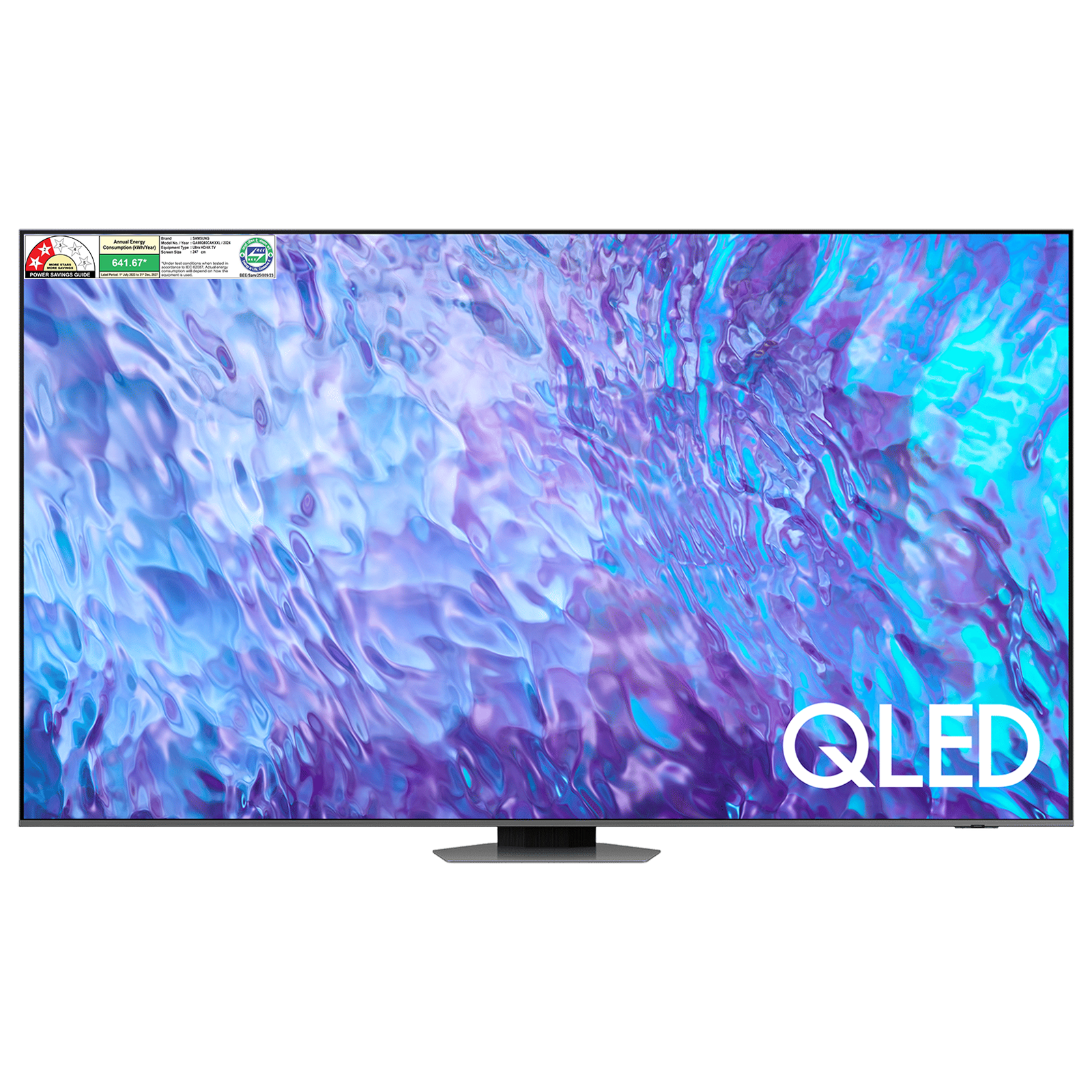 SAMSUNG 8 Series 247 cm (98 inch) QLED 4K Ultra HD Tizen TV with Dolby Atmos